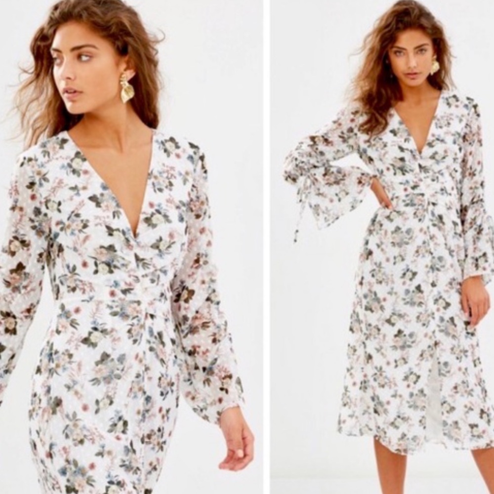 TALULAH Floral Long Sleeve Dress